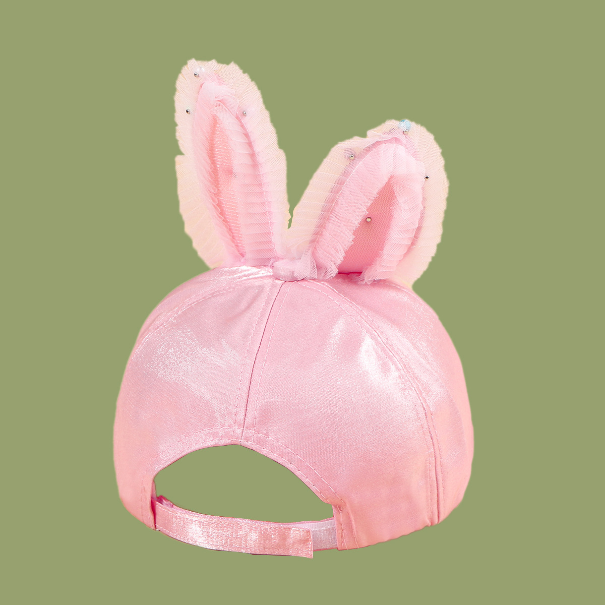 140g Weight Housewarming, Anniversary, Business, Wedding, Birthday, Festival Occasion Cotton Material Unisex Gender Korean Style Style White, Pink, Black Color Pink Bunny Fashion Cute Hat 4