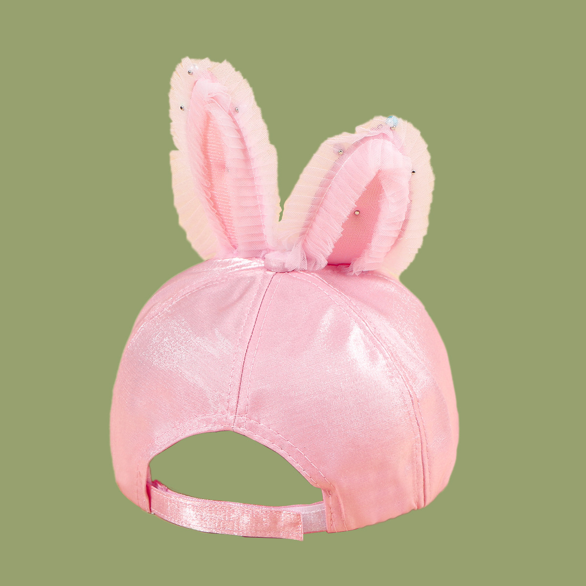 Pink Bunny Baseball Children Cap NSTQ41193