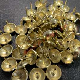 16泡钉 仿金泡钉 高品质金色装饰钉图钉 厂家直销 货源充足