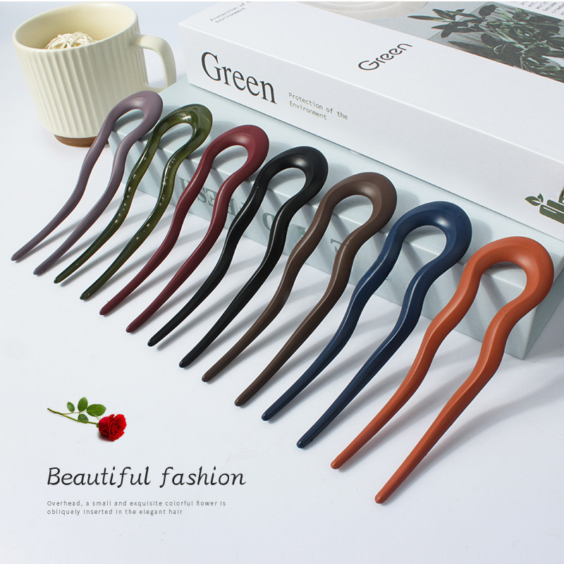 Fabrik direkt neue Koreanische version der U-förmigen clip matt styling friseur werkzeug feste rückseite der kopf haar gericht haar Artefakt_voghion.com