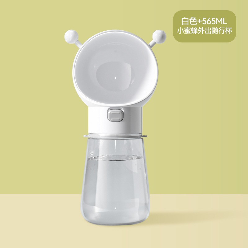 Perro salida taza de agua perro hervidor de agua portátil para caminar Taza perro caminando botella de agua para mascotas agua potable alimentación dispensador de agua suministros