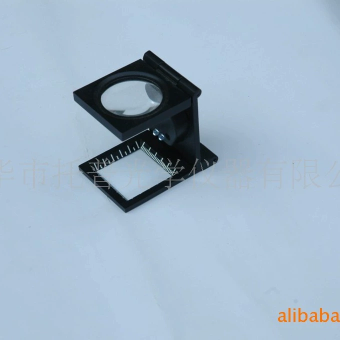 Прямые продажи с фабрики, увеличительное стекло, металлическое тканевое зеркало, складное увеличительное стекло, металлическое увеличительное стекло, тканевое зеркало