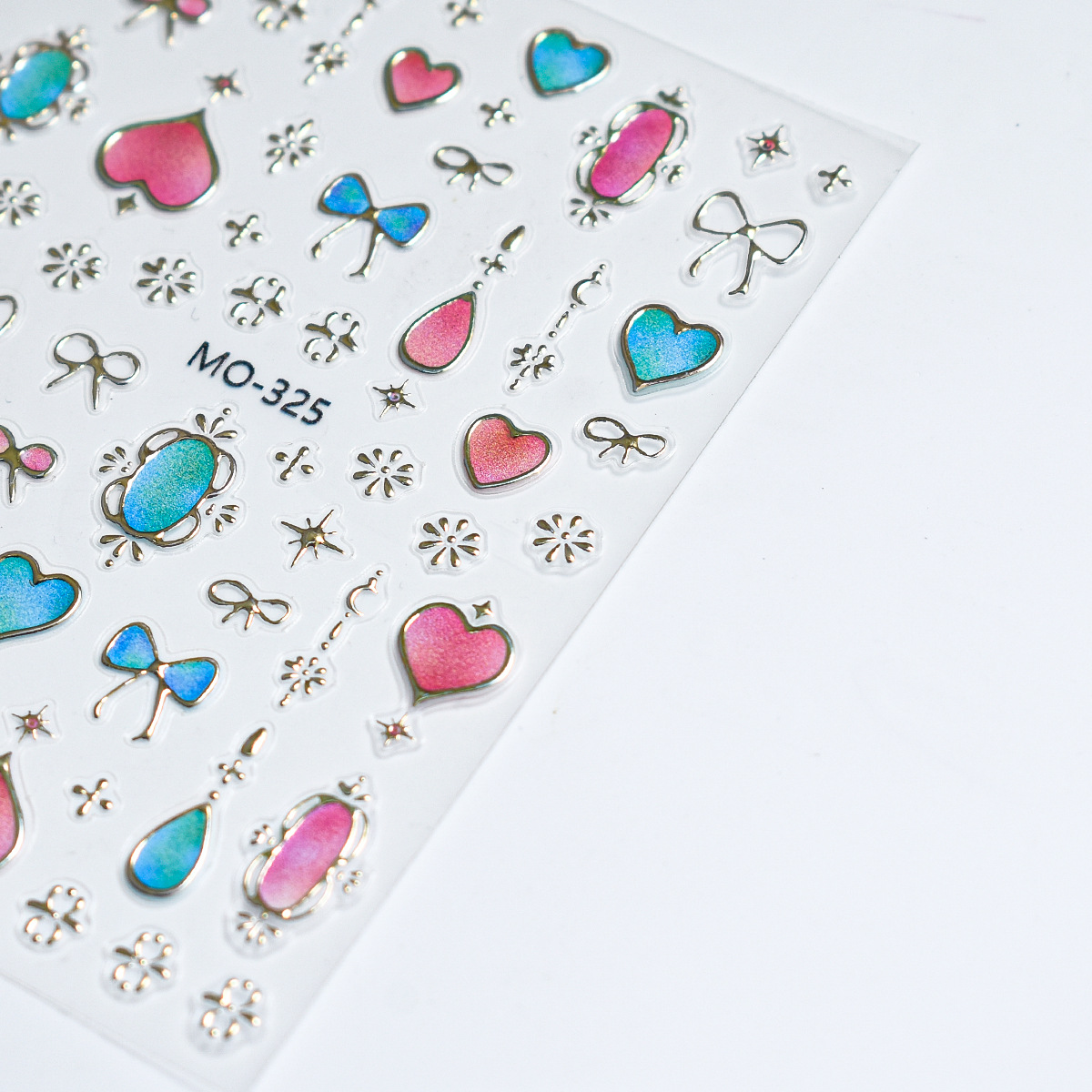 Nuevas pegatinas en relieve de estilo barroco para uñas