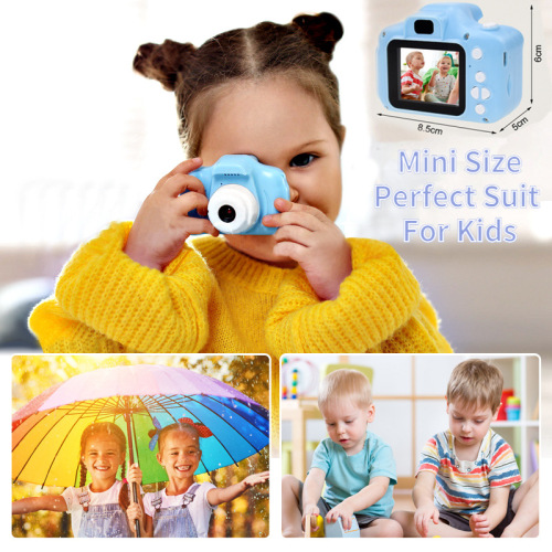 Wholesale factory X2 HD mini digital camera for taking photos and videos, small DSLR gift toy for children