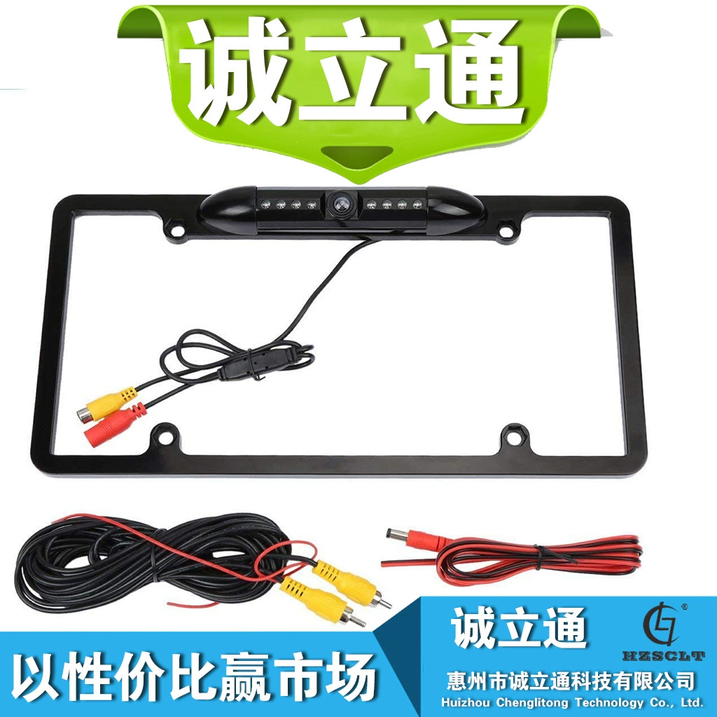 Трансграничная Amazon Ebay Hot HD инфракрасный 8 ламп Американский датчик заднего хода широкоугольная рама США 170 камера заднего вида