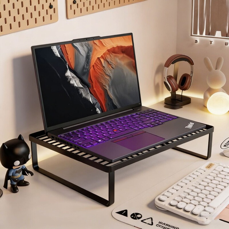 Laptop stand, cooling rack, display screen heightening base, office dormitory desktop support, height-increasing stand Laptop stand, cooling rack, display screen heightening base, office dormitory desktop support, height-increasing stand