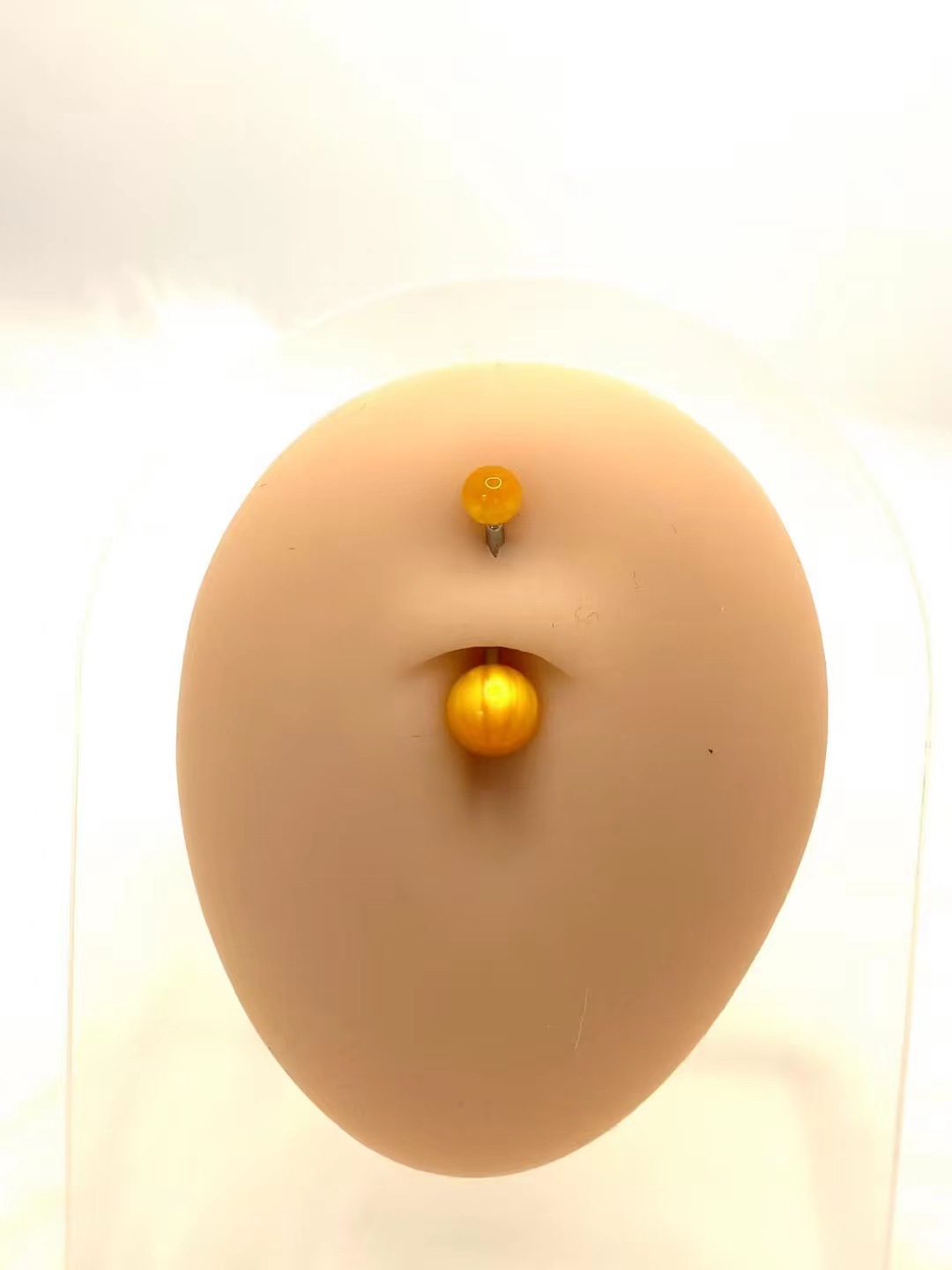 Classic Zircon Cat-eye Navel Ring Piercing For Elegant Style_voghion.com