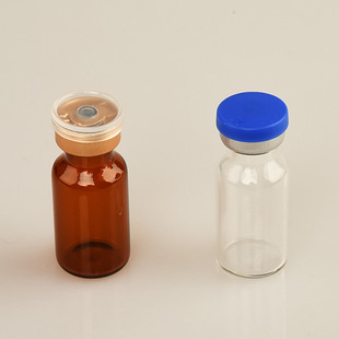 Processing and Customizing 3 ml Control Bottles, Vials, Glass Bottles and Matching Rubber Stoppers, Aluminum Plastic Caps, Aluminum Caps