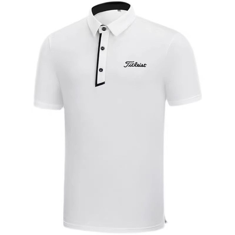 Southeast Asia Golf Clothing Men's Golf Clothes Short-sleeved Elastic Sports Breathable Quick-drying Golf T-shirt