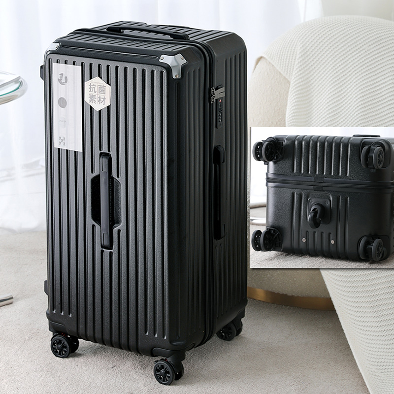 Wulun Large Capacity Trolley Luggage with Universal Wheels Travel Suitcase International Trip 30 Checked Baggage TSA Lock Carry-On Luggage 20 Inch - 8