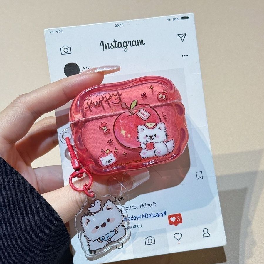 Apple Red West Heights AirPods 1 / 2 / 3 generación auriculares AirPods 4 generación Apple Bluetooth Cover