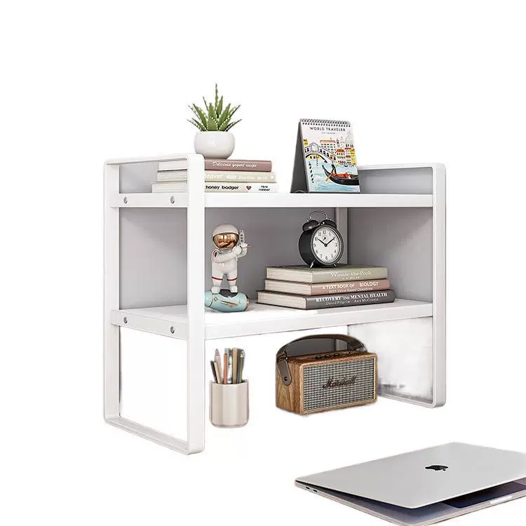 Desktop standing shelf multi -layer desk storage shelf desk stratified iron student student dormitory table shelf