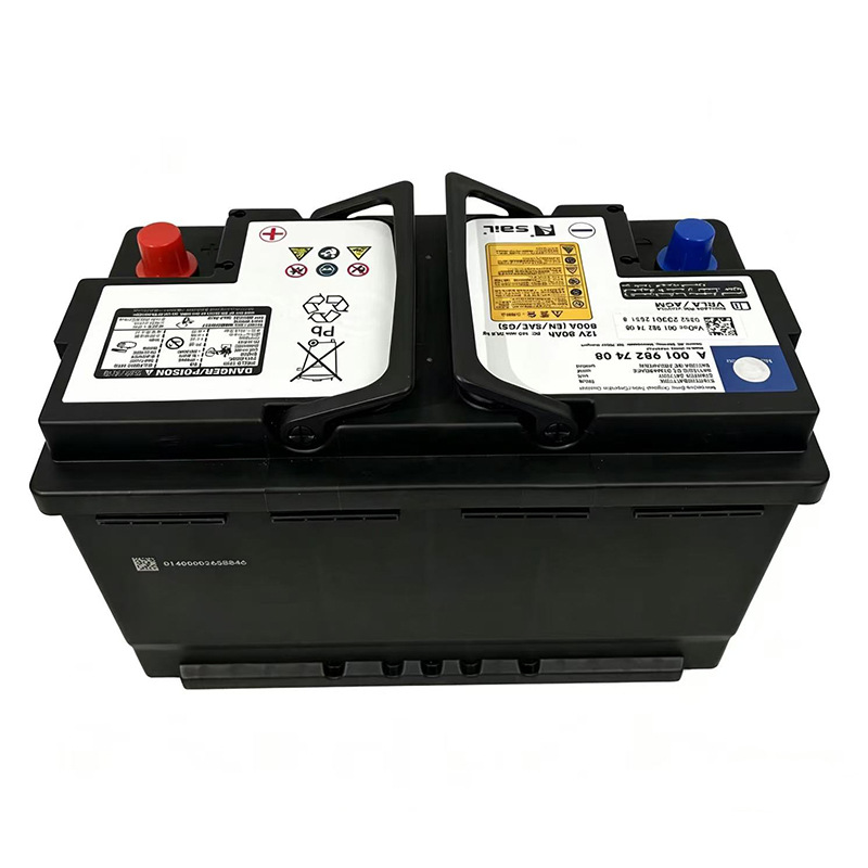 Brand new original Mercedes-Benz AGM80 battery, original and specialized, A0019827408, start-stop battery