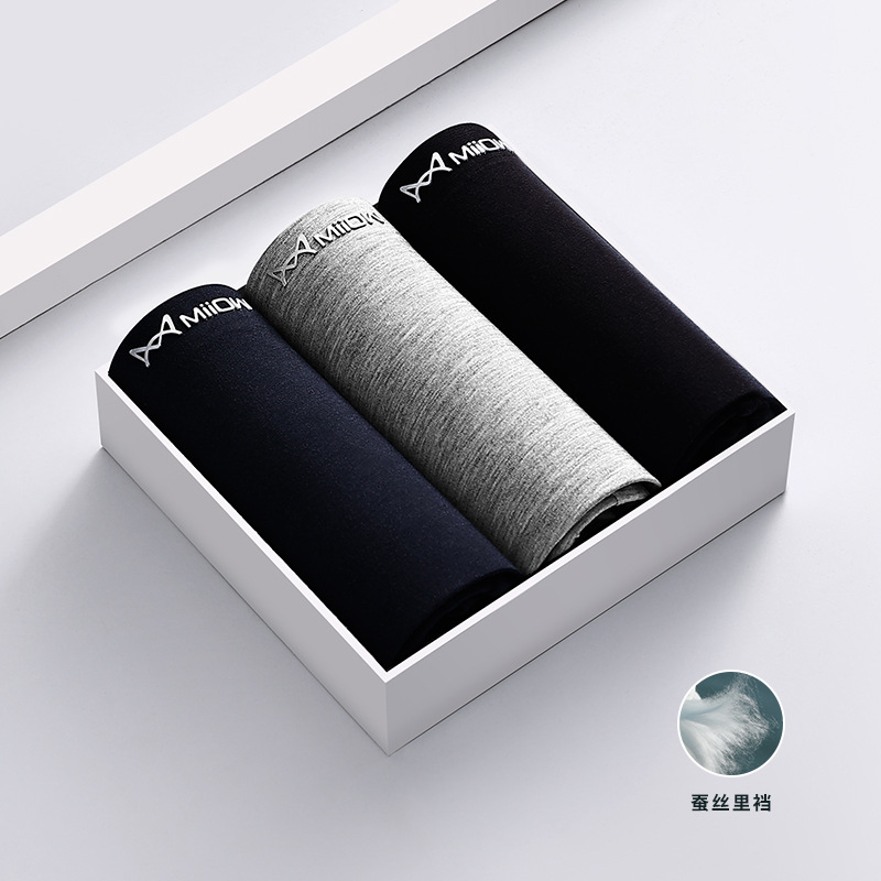 07 시리즈 업그레이드 모델 [실크 크로치] 다크블루 + 라이트 플로럴 그레이 + 블랙