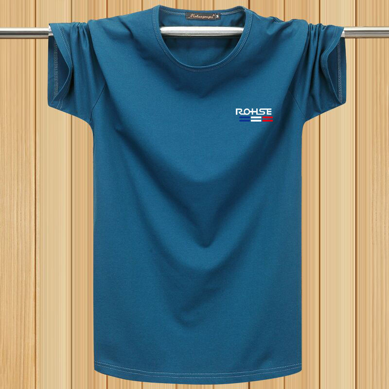 Wholesale Summer Youth Men's Short-sleeved T-shirt Sports T-shirt Loose Large Size Sweatshirt Round Neck Half Sleeve Top