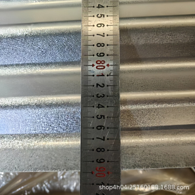 Lámina de Acero Corrugado Galvanizado DX51D+Z Personalizable para Construcción