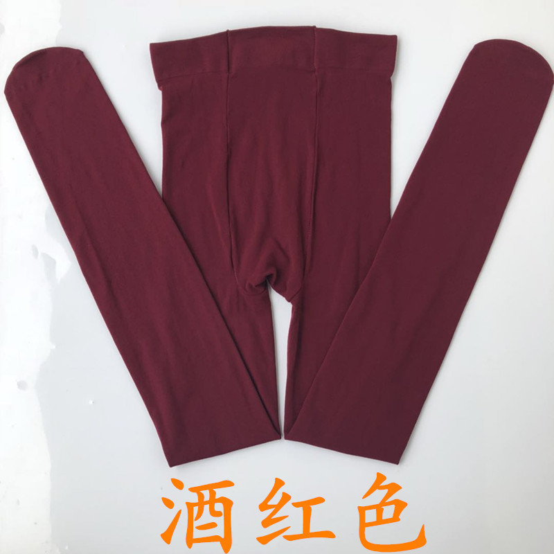 En stock al por mayor de primavera y verano de terciopelo fino pantimedias para niños leggings de baile latino elástico alto calcetines de baile para niños