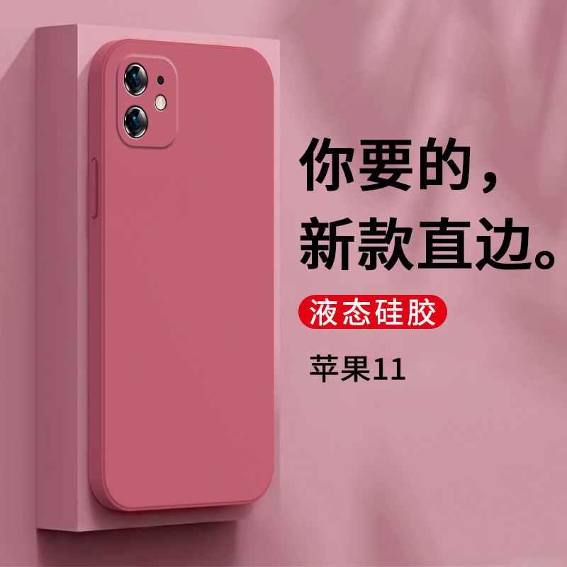 Apple 11 [Camellia red]]