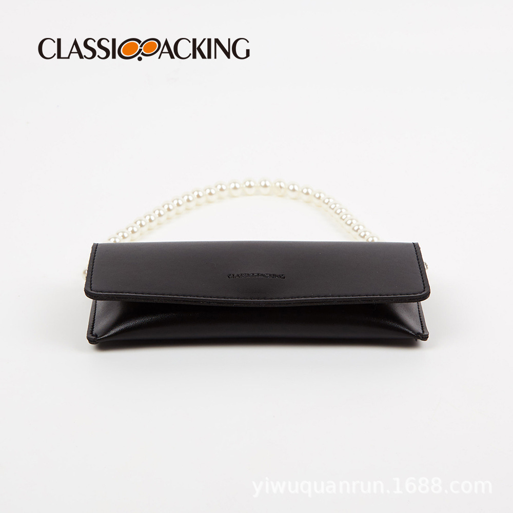 Bolso de mujer simple al por mayor de fábrica, bolso de teléfono móvil de cadena versátil de moda, bolso de identificación multifuncional, sobre rojo