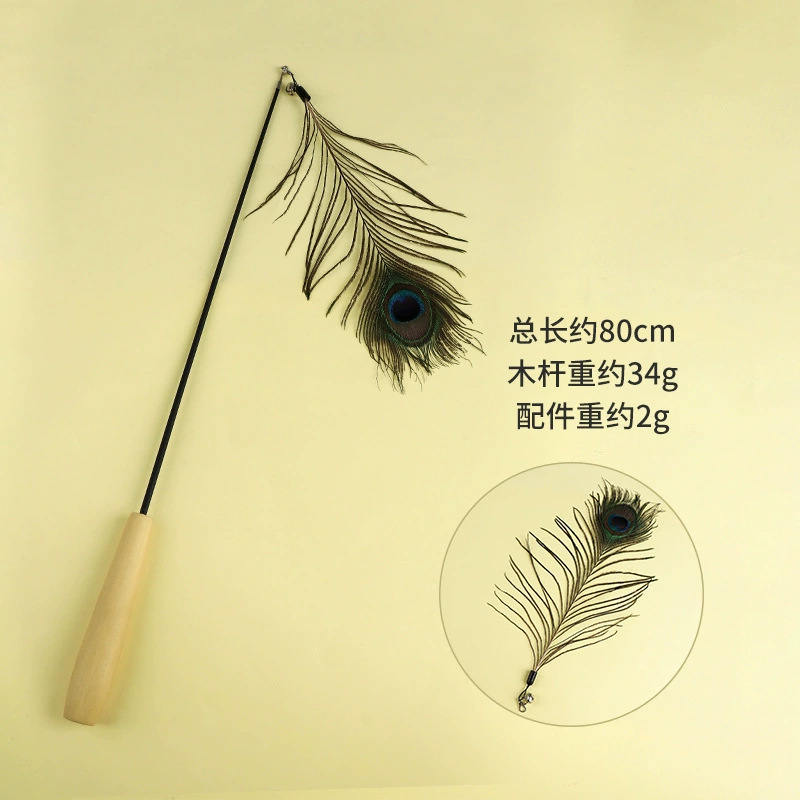 Fabricante spot ratón de lino palo de gato divertido poste de madera con campana auto-alivio gato juguetes suministros para mascotas