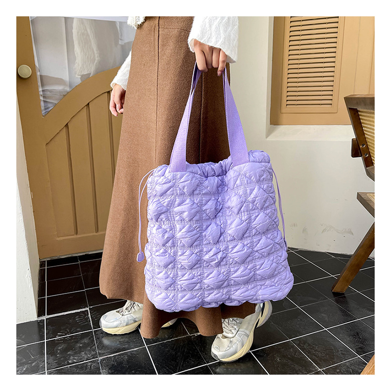 Women's Crossbody Bag Plush Embossed Shoulder Bag Autumn Winter_voghion.com