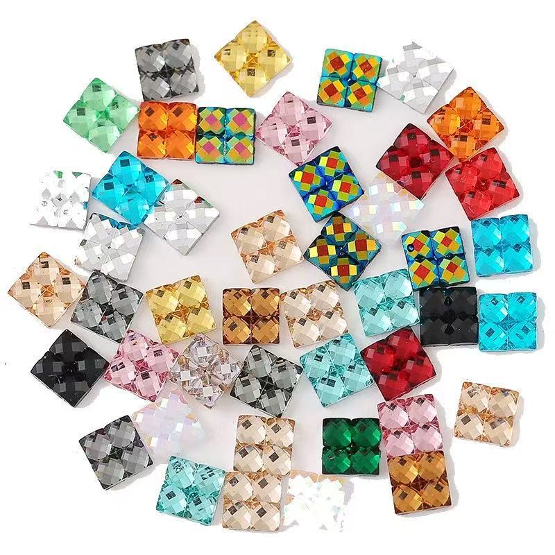 New Model 1000 Pieces 4mm Resin Flat-Back Square Rhinestones Tortoise Shell Nail Art Rhinestones Nail Decorations Phone Case DIY Rhinestone Stickers New Model 1000 Pieces 4mm Resin Flat-Back Square Rhinestones Tortoise Shell Nail Art Rhinestones Nail Decorations Phone Case DIY Rhinestone Stickers
