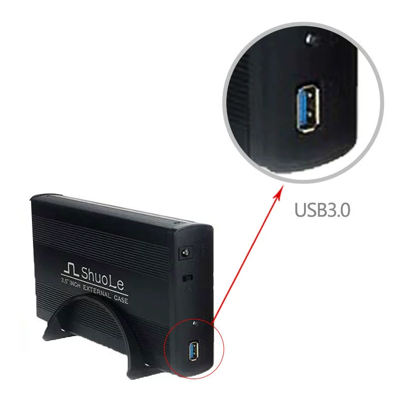 Корпус внешнего жесткого диска USB3.0 с таблицей последовательного порта, внешний кожух SATA для мобильного жесткого диска