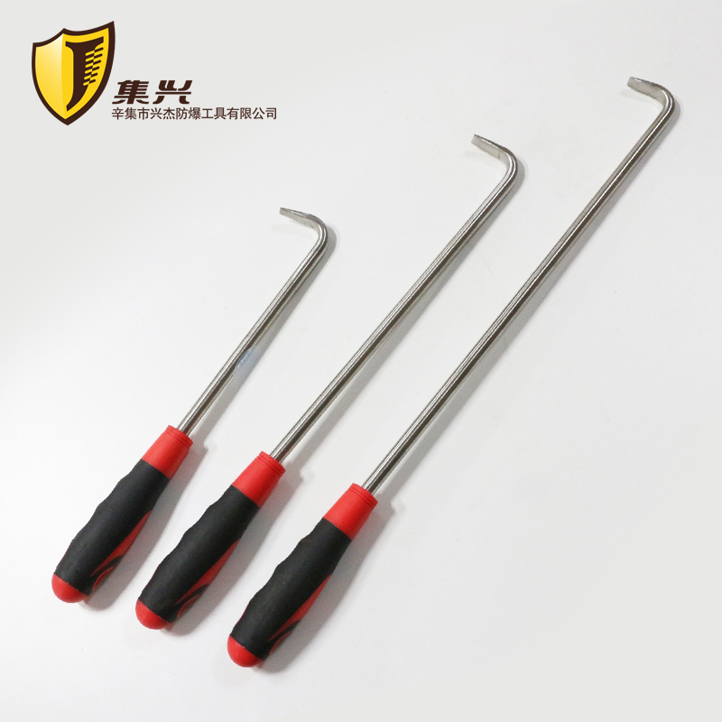 304不锈钢扁头钩子 卷帘门钩子6、8、10mm粗赶海抓螃蟹钩子 拉钩