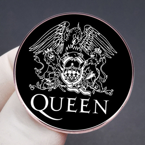 Queen Queen band brooch Freddie Mercury rock band pin badge metal alloy badge