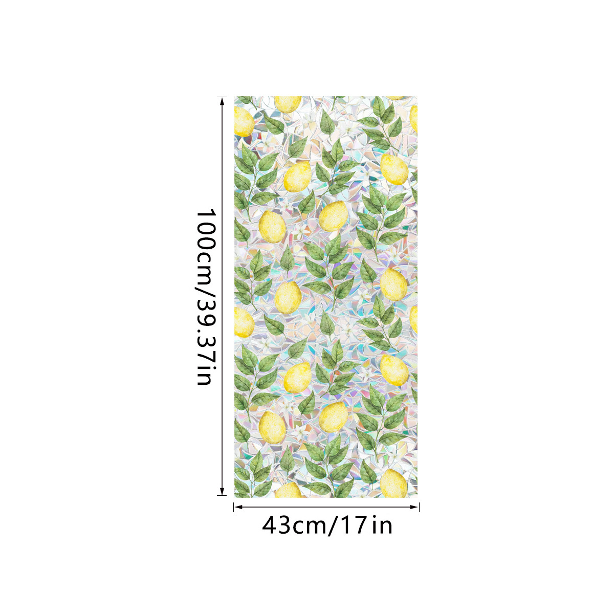 140g Weight Glass paster Home Textiles & Decor Type PVC Material Leaf Pattern Casual, Pastoral Style Casual Pastoral Leaf PVC Glass Paster Wall Art 126