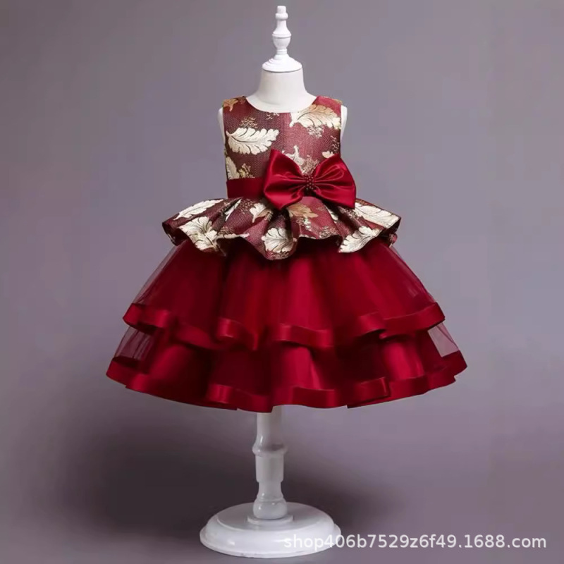 2-7year baby girls birthday tutu dresses wedding ski rt gow|undefined