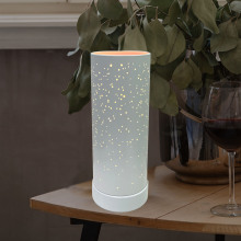 跨境铁艺装饰台灯美式融蜡灯家用插电加热静音创意香薰灯