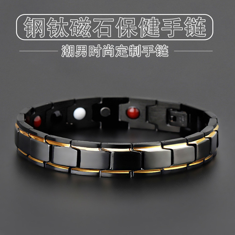 Magnetic creative bracelet stainless steel for men and women