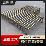 304不锈钢U型护栏隔离栏道路栏杆工厂车间停车场挡车杆阻车