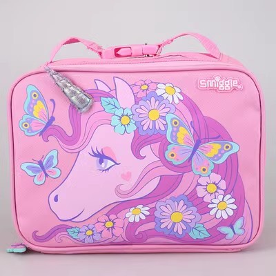 Bolsa de almuerzo australiana smiggle para estudiantes de primaria y secundaria, bolsa de almuerzo para niños, bolsa de almuerzo para estudiantes, bolsa de almuerzo de gran capacidad, nueva