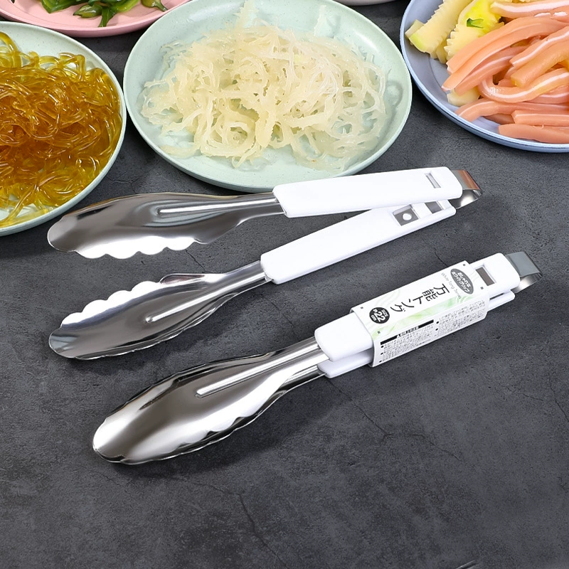 Японский оригинал Echo многофункциональные щипцы для сэндвичей, белая ручка, кулинарные щипцы для захвата пищи, щипцы для овощей и для горячего блюда, термостойкие щипцы