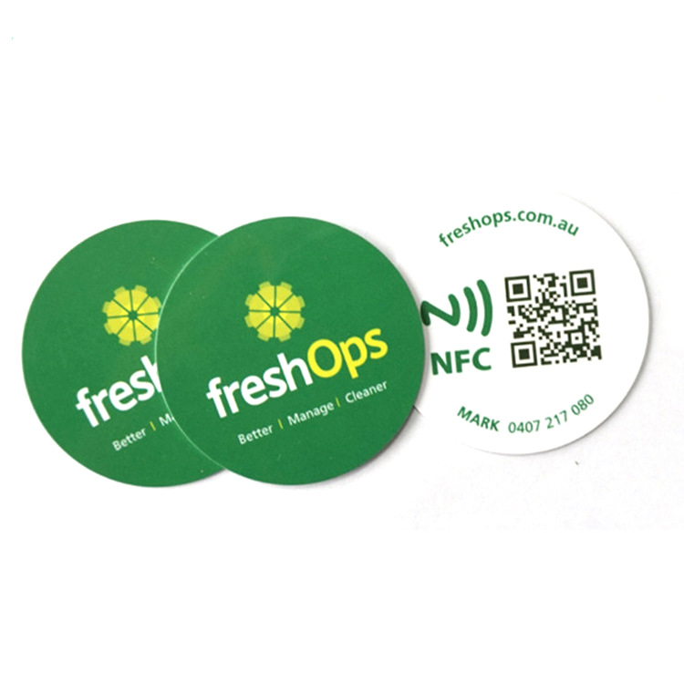 创新佳供应MIFARE Classic 1K+铜板纸彩印的NFC不干胶标签