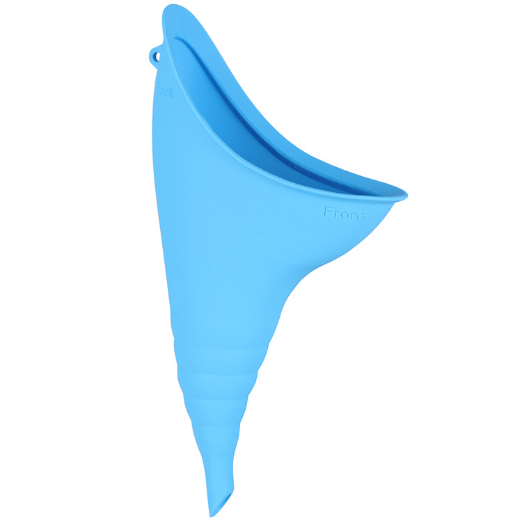 The new silicone urinal for women is a foldable and convenient emergency urination tool for outdoor travel Item Picture