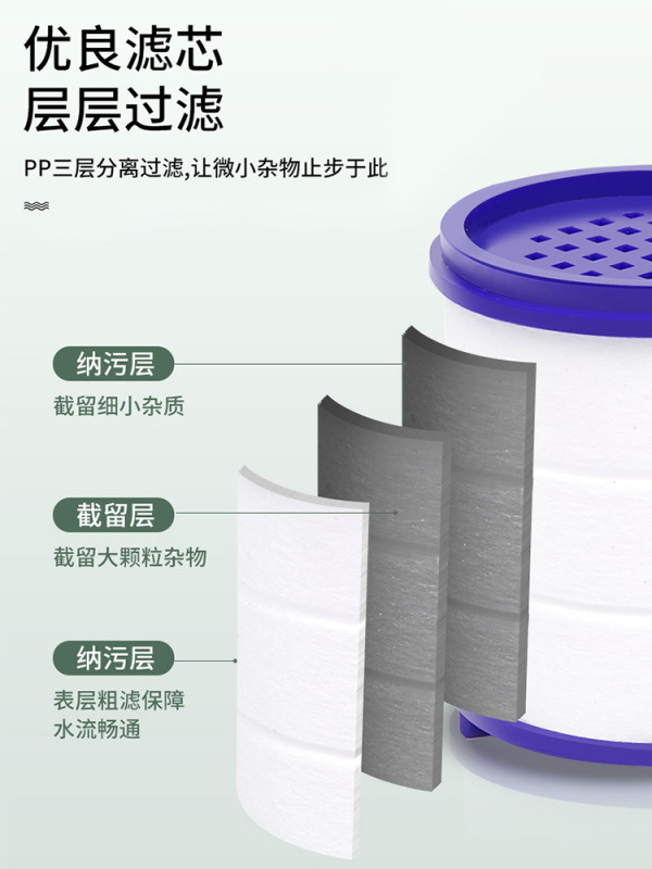 Filtro de grifo a prueba de salpicaduras de cabeza boca alargada extensor Hogar Universal cocina grifo purificación de agua ducha artefacto