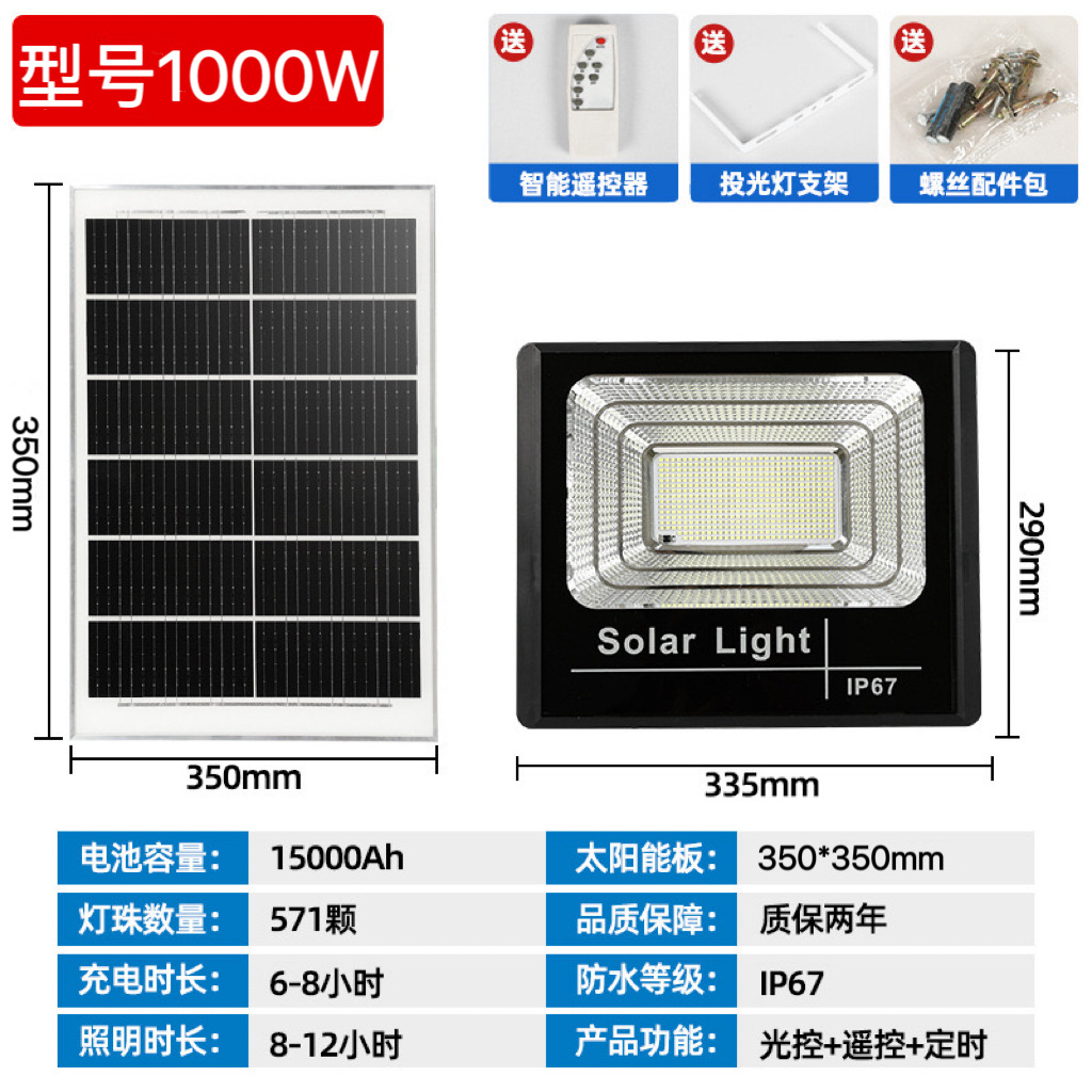 Luces Solares para Comercio Transfronterizo, Iluminación Exterior, Luces de Jardín, Reflectores Solares, Nuevas Luces de Calle Rurales, Fabricante de Fuentes de Iluminación
