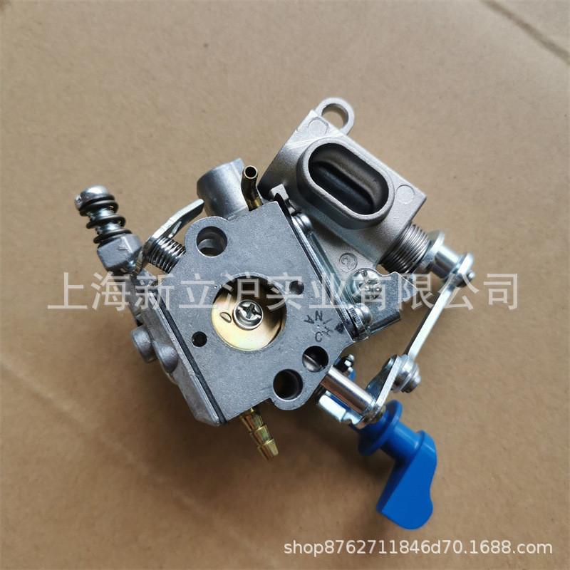 适配富世华胡斯华纳T435小松GZ3500T单手小油锯链锯伐木锯化油器