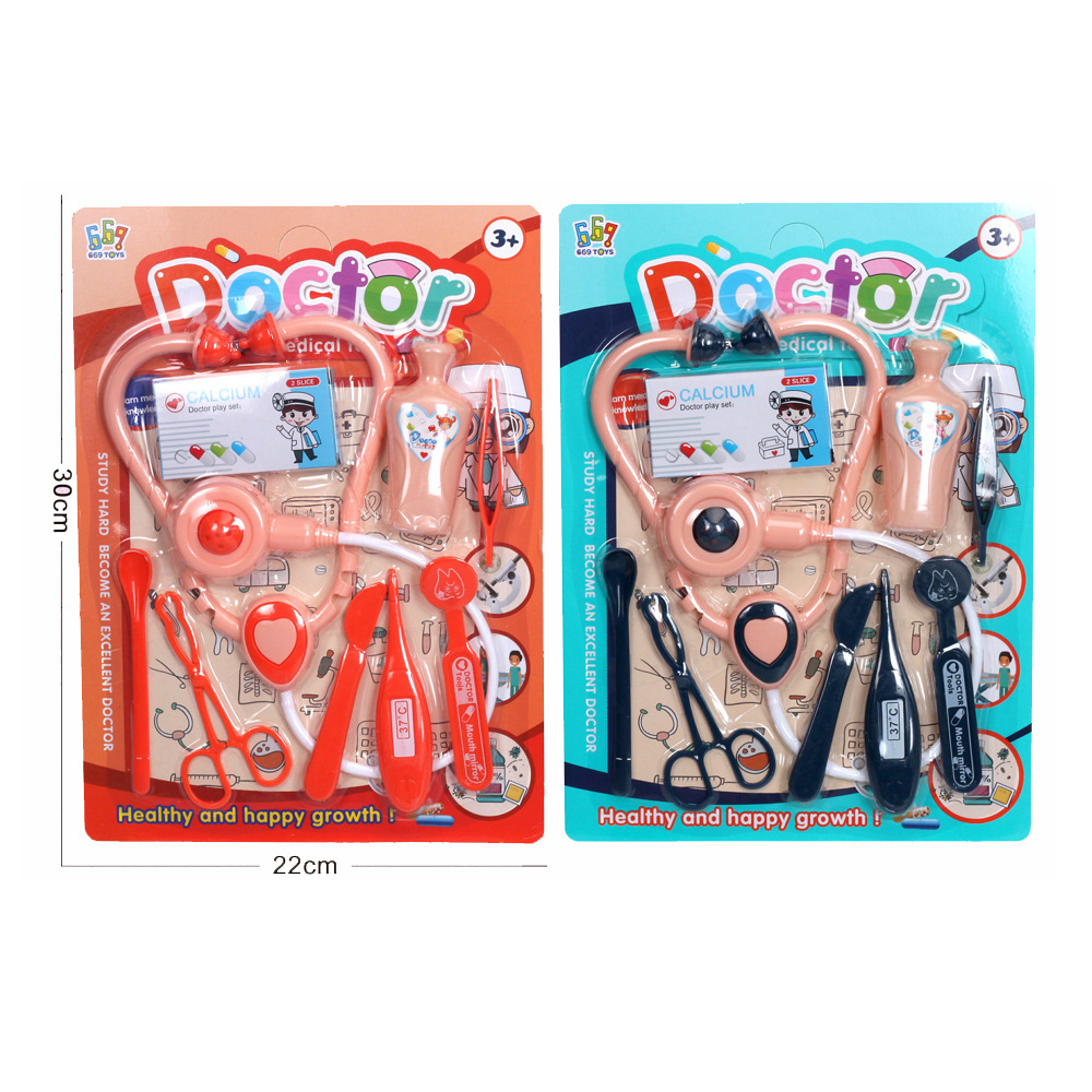 Iluminación para niños Juego de herramientas médicas para médicos Doctor medical kit juguetes de rol
