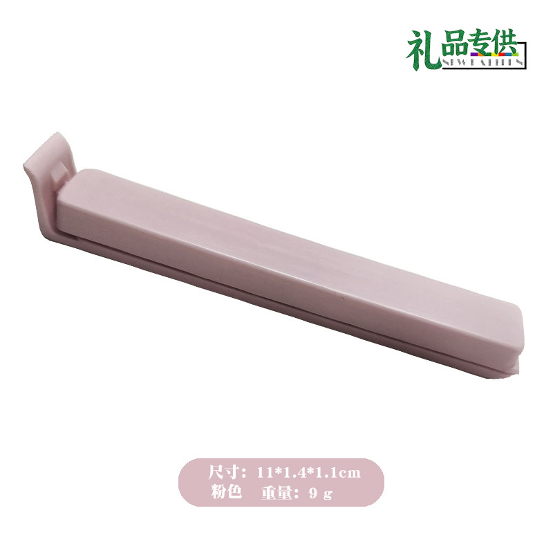 Fábrica de clip de plástico en stock clip de bolsas de alimentos clip de sello de té bolsas de bocadillos clip de sello regalo
