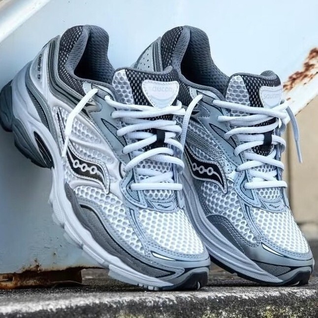 Cross-border Saucony PROGRID OMNI 9 outdoor running shoes, shock-absorbing, wear-resistant, thick-soled, for men and women