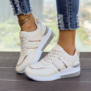 European and American plus size sports casual shoes summer new thick-soled casual shoes strap sports women's shoes in stock generation