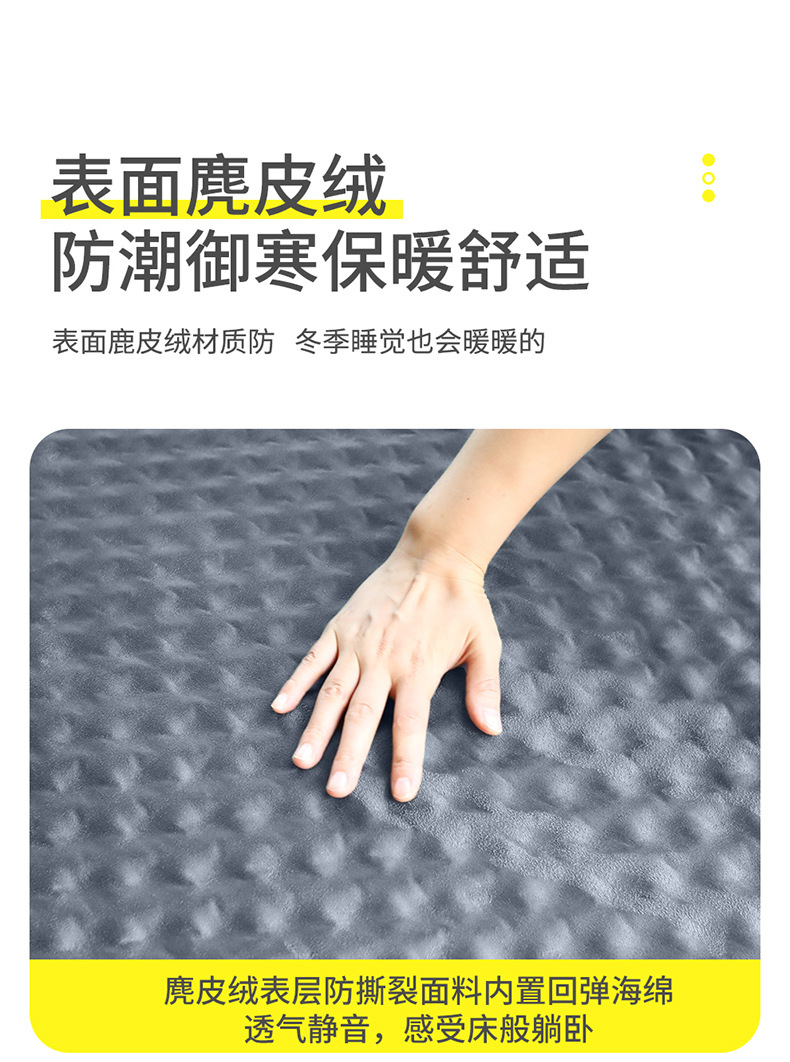 Car Inflatable Bed, Mattress for Sleeping in Car, Rear Seat Travel Bed, Backseat Sleeping Pad, Air Mattress