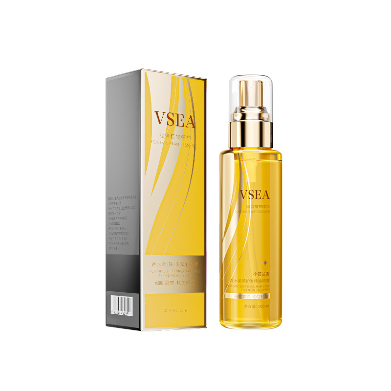 향수 스무스 헤어 케어 에센셜 오일 스프레이 [노란색 상자]