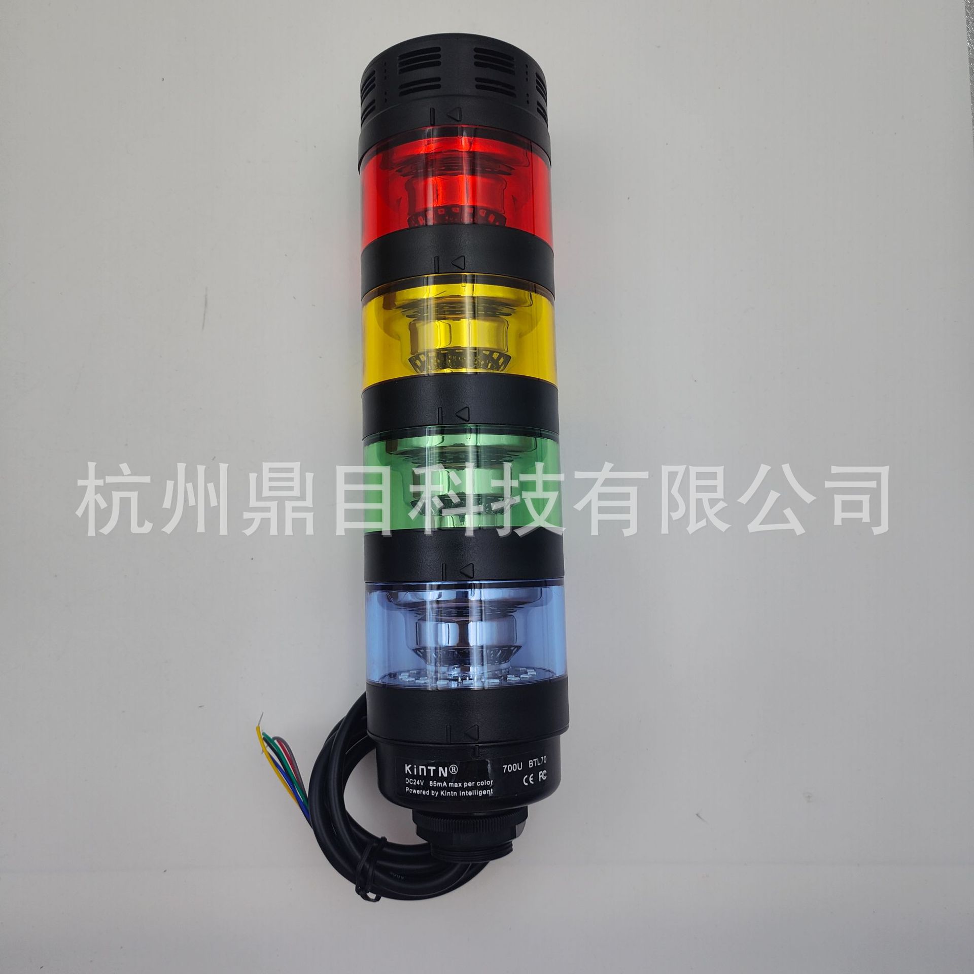 京腾KINTN四色灯BTL70BK-S4PFRYGB-LN24