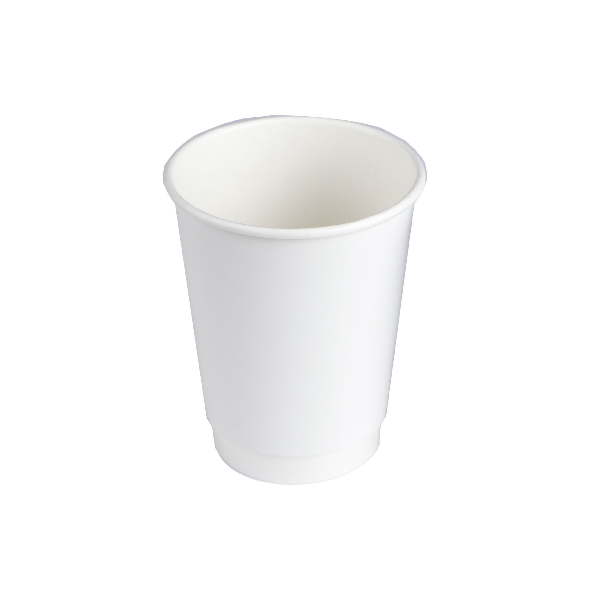 Vaso de papel desechable para café con tapa para bebidas calientes de 8-10 onzas, vaso de papel desechable personalizado de doble capa hueco para té con leche