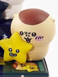 Японский Чиикава и Стар Лампа-компаньон Jiikawa Star Lamp Гловинг Usachi Xiaohachi кукла украшение
